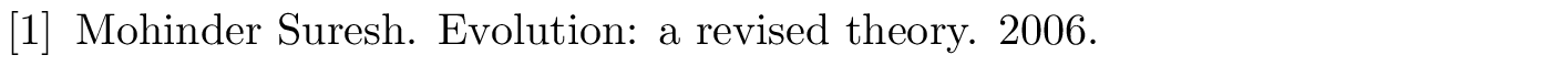 BibTeX example: unpublished citation style plain